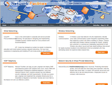 Tablet Screenshot of network-facilities.com